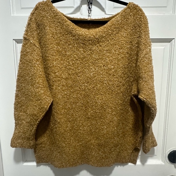 FREE PEOPLE Moira Sweater Honeycomb Slouchy $148 Long Sleeves Oversized Sz XS - Picture 2 of 5